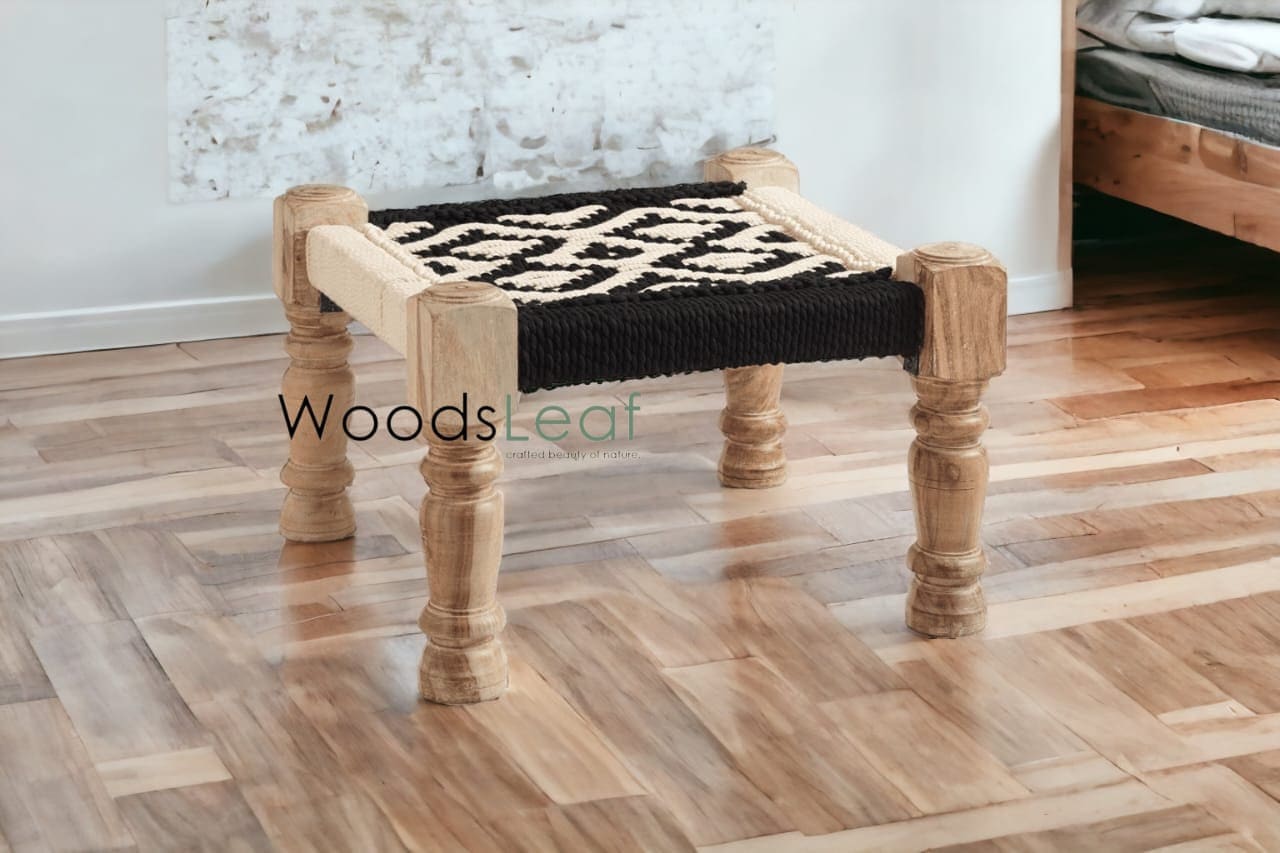 Charpai Khat indien en bois pour s'asseoir, ensemble de canapé de décoration intérieure, meubles faits à la main pour le salon, Table de canapé indienne Desi