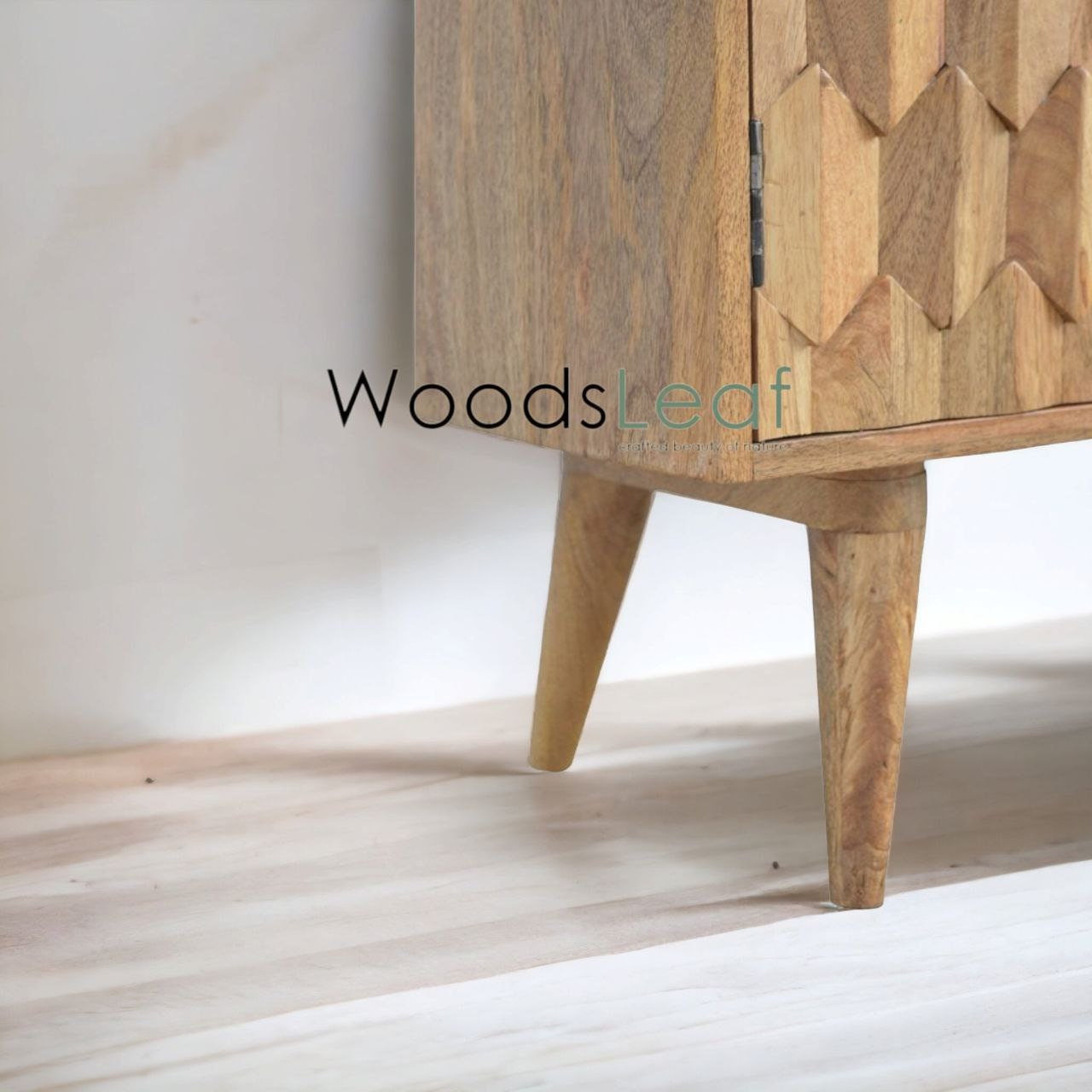 Meubles de chambre à coucher de salon, buffet sculpté, buffet sculpté à la main, unités de rangement d'armoire, bois massif indien