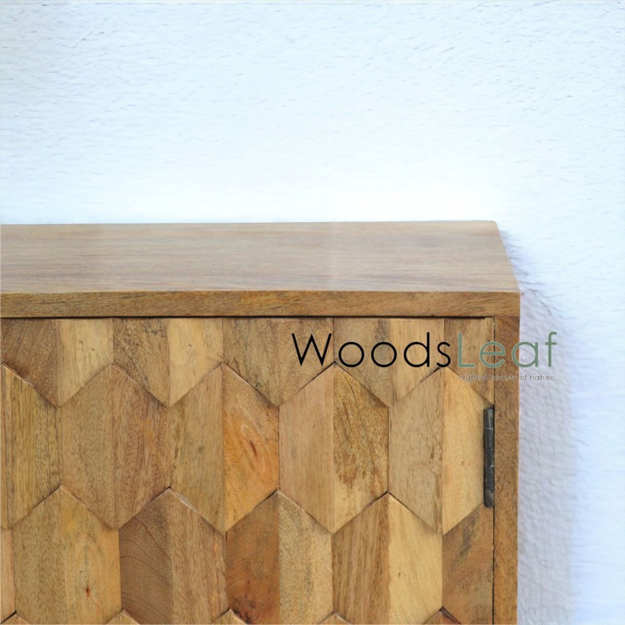 Meubles de chambre à coucher de salon, buffet sculpté, buffet sculpté à la main, unités de rangement d'armoire, bois massif indien