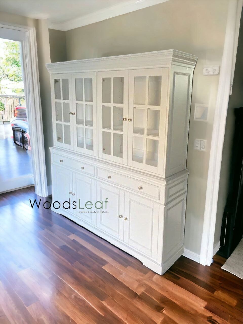 Stall, Buffet, Sideboard, Bauernhaus, rustikal, Altholz, Wohnzimmer-Schlafzimmermöbel, handgeschnitztes Sideboard, Schrankaufbewahrungseinheiten