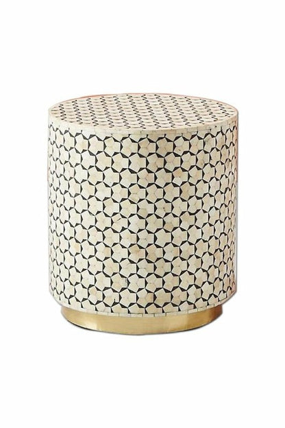 Amelie Bone Inlay End Table