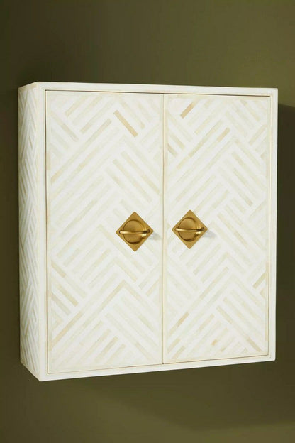 Eloisa Bone Inlay Cabinet