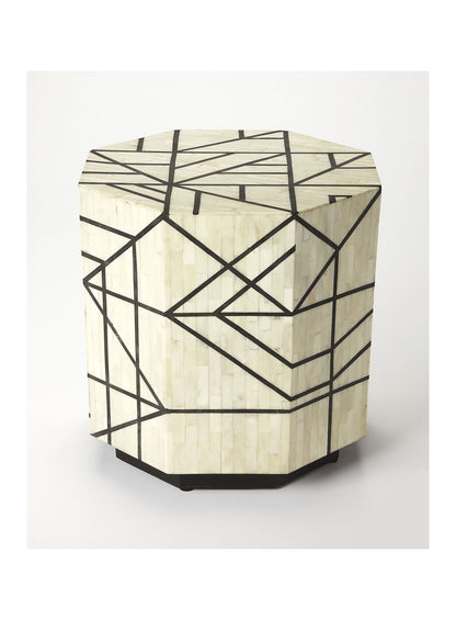 Kia Bone Inlay SideTable