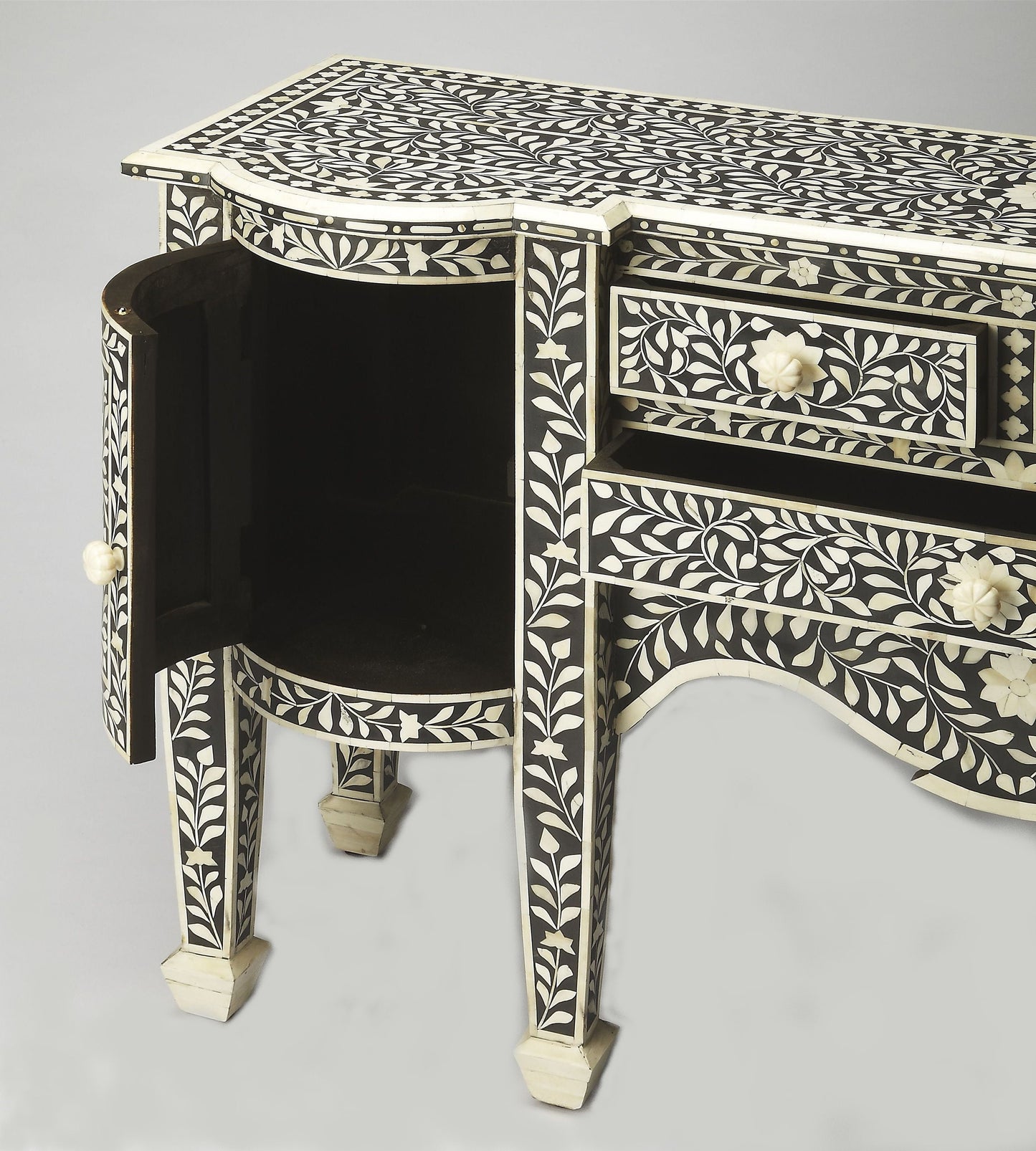 Noah Bone inlay Console Table