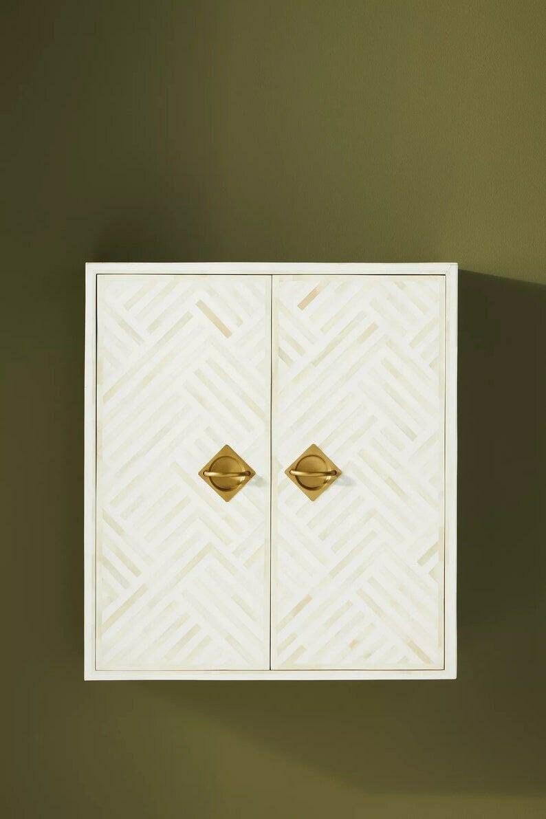 Eloisa Bone Inlay Cabinet