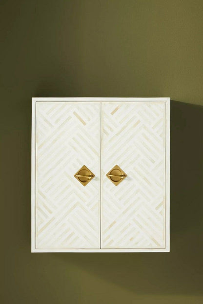 Eloisa Bone Inlay Cabinet