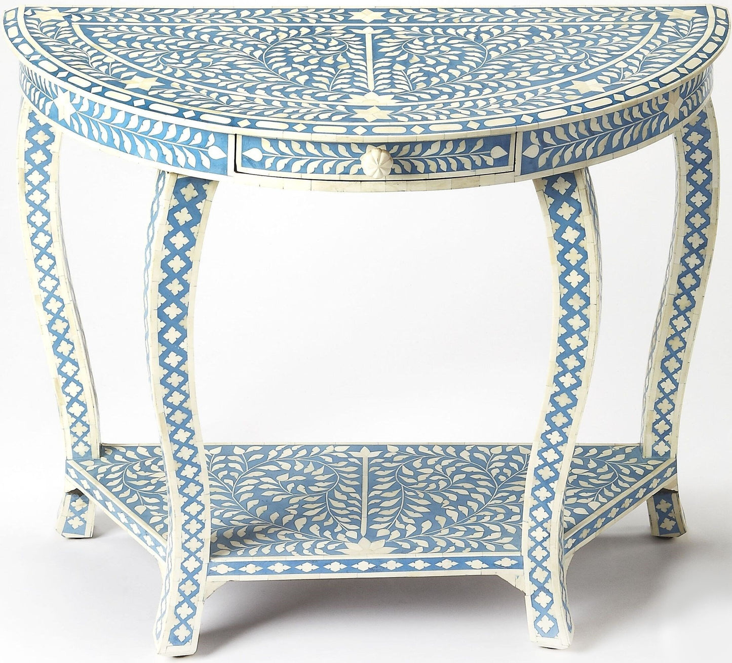 Thalia Bone Inlay Console Table