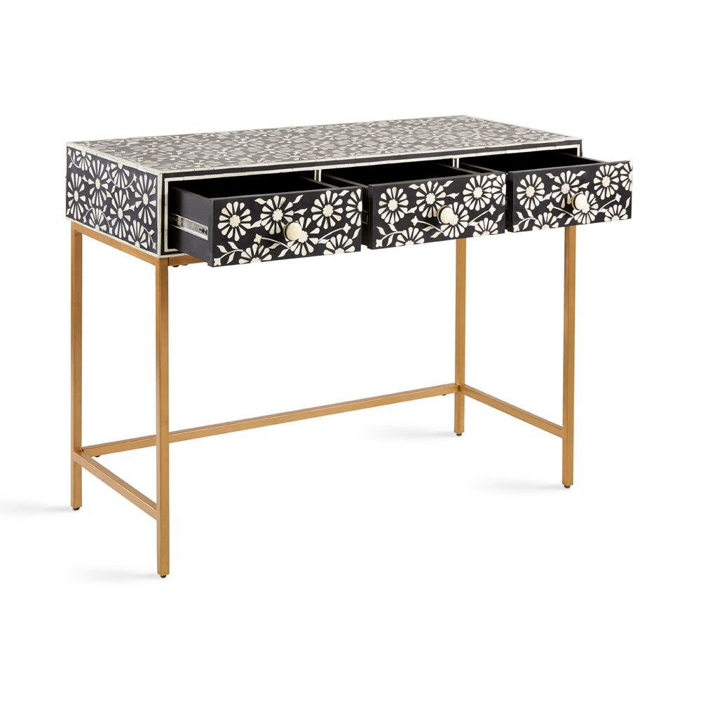 Celia Bone Inlay Console Table