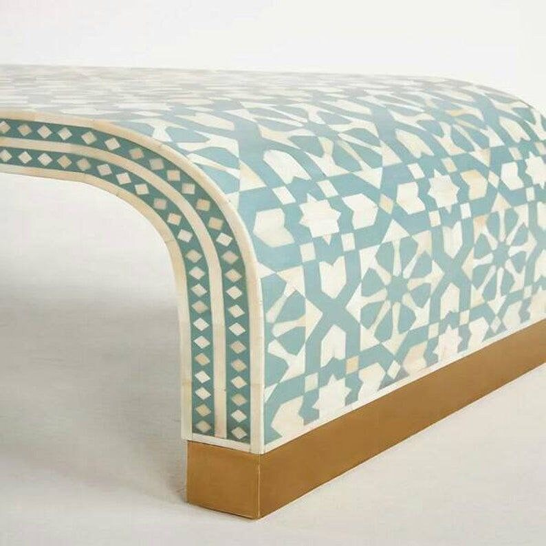 Helena Bone Inlay Coffee Table