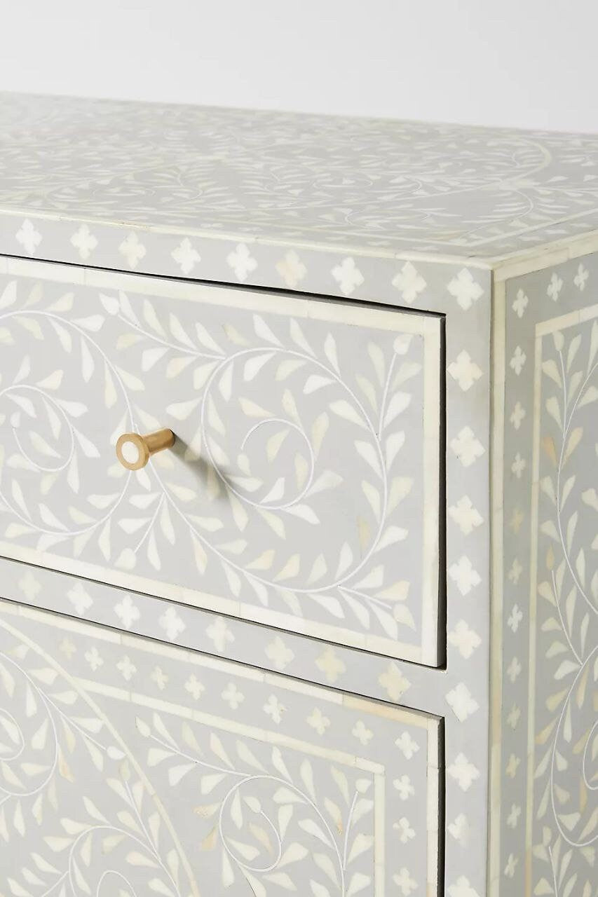 Elita Bone Inlay Cabinet