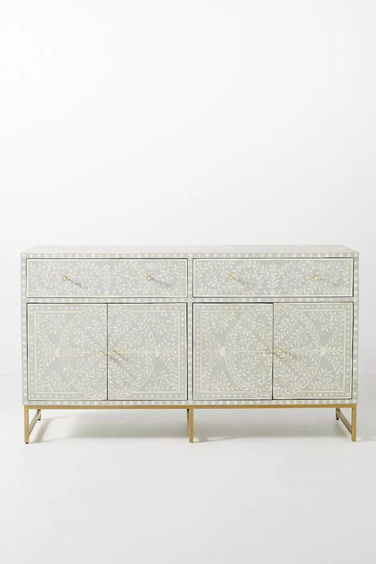 Elita Bone Inlay Cabinet