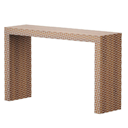 Leticia Bone Inlay Console Table