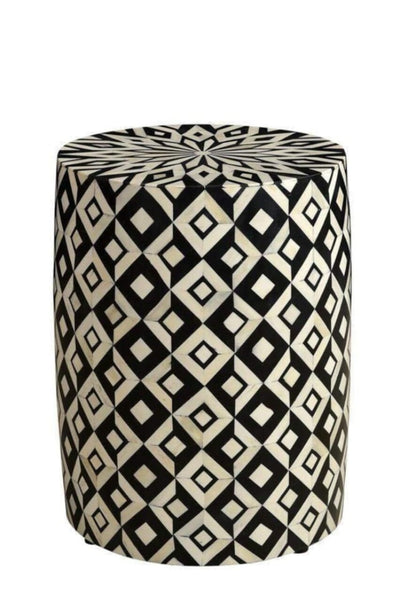 Orena Bone Inlay Side Table