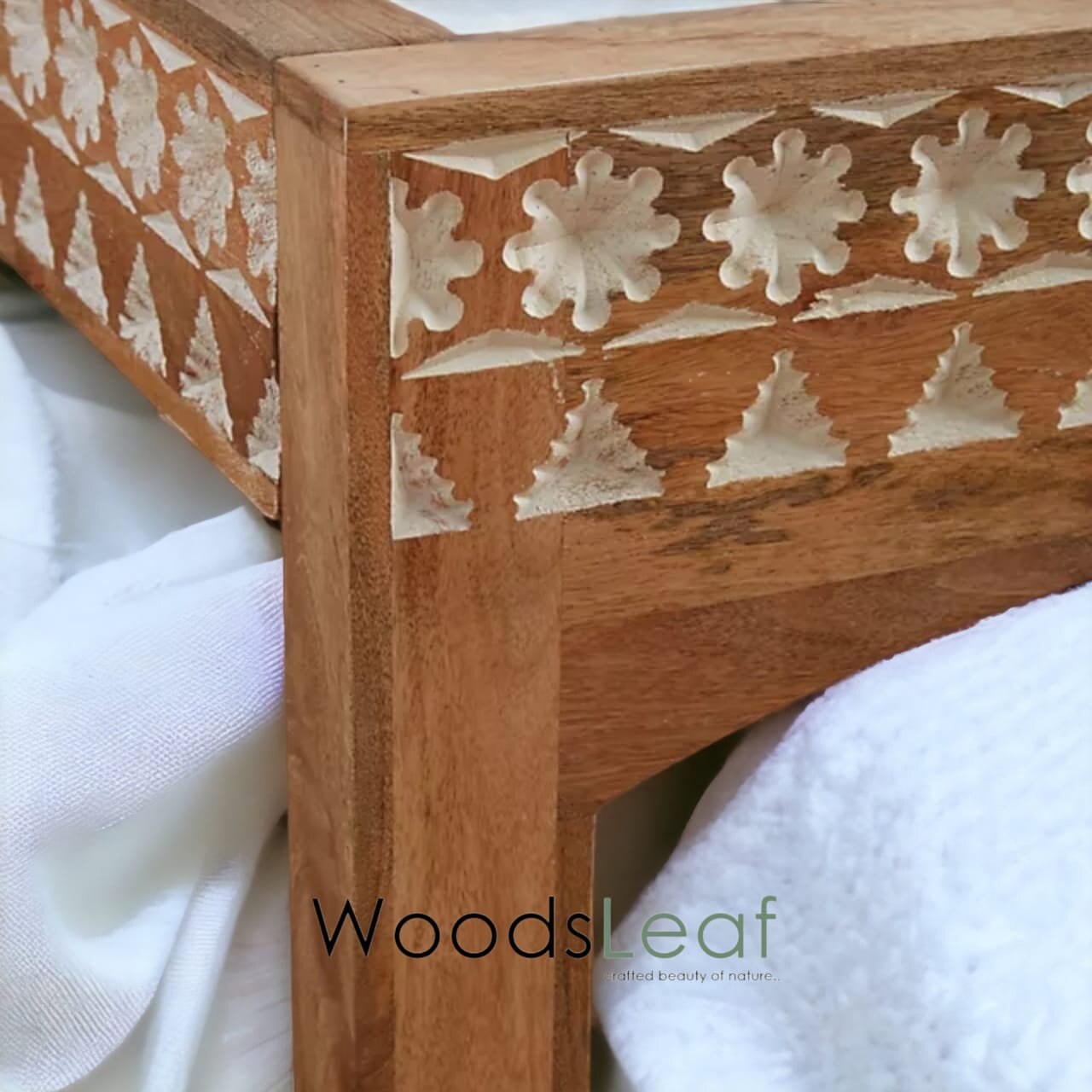 Daisy Solid Wood Bed