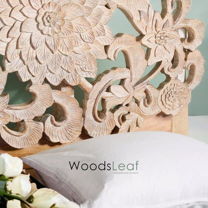 Elara Solid Wood Bed