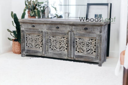 Yaret Solid Wood Cabinet