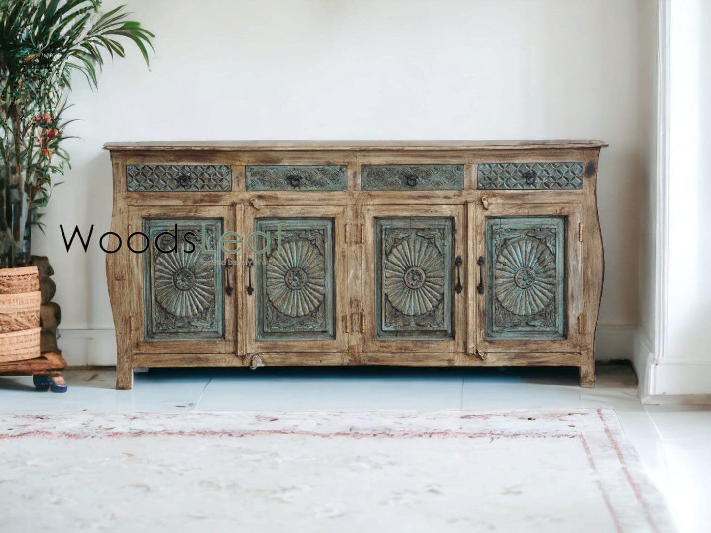 Viola Solid Wood Cabinet