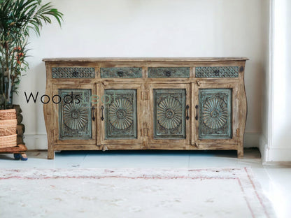 Viola Solid Wood Cabinet