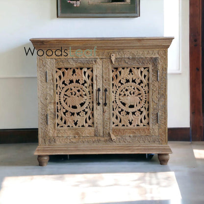 Julian Solid Wood Cabinet