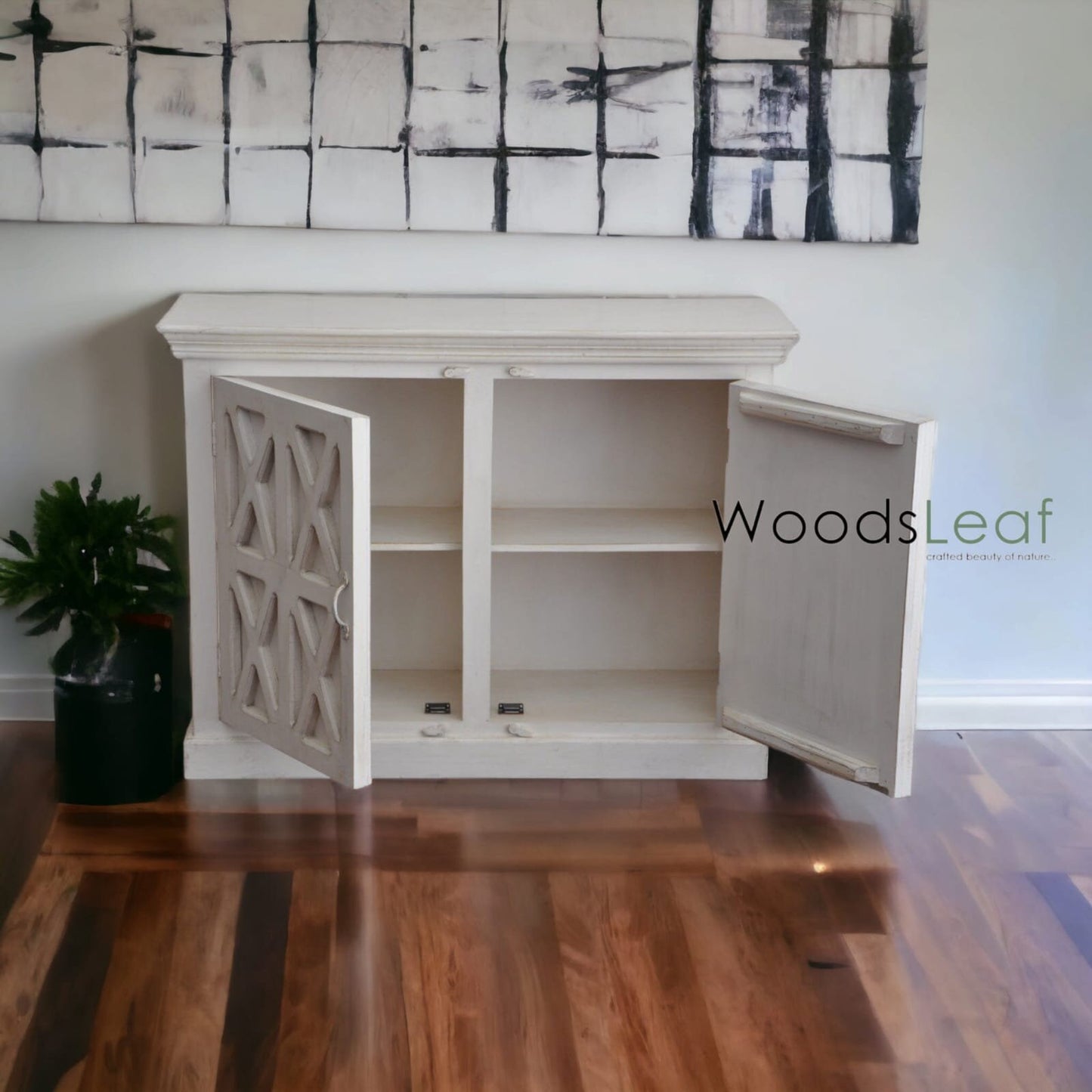 Jeremiah Solid Wood Cabinet