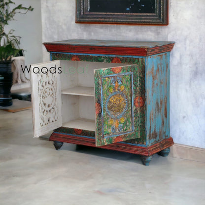 Dominic Solid Wood Cabinet