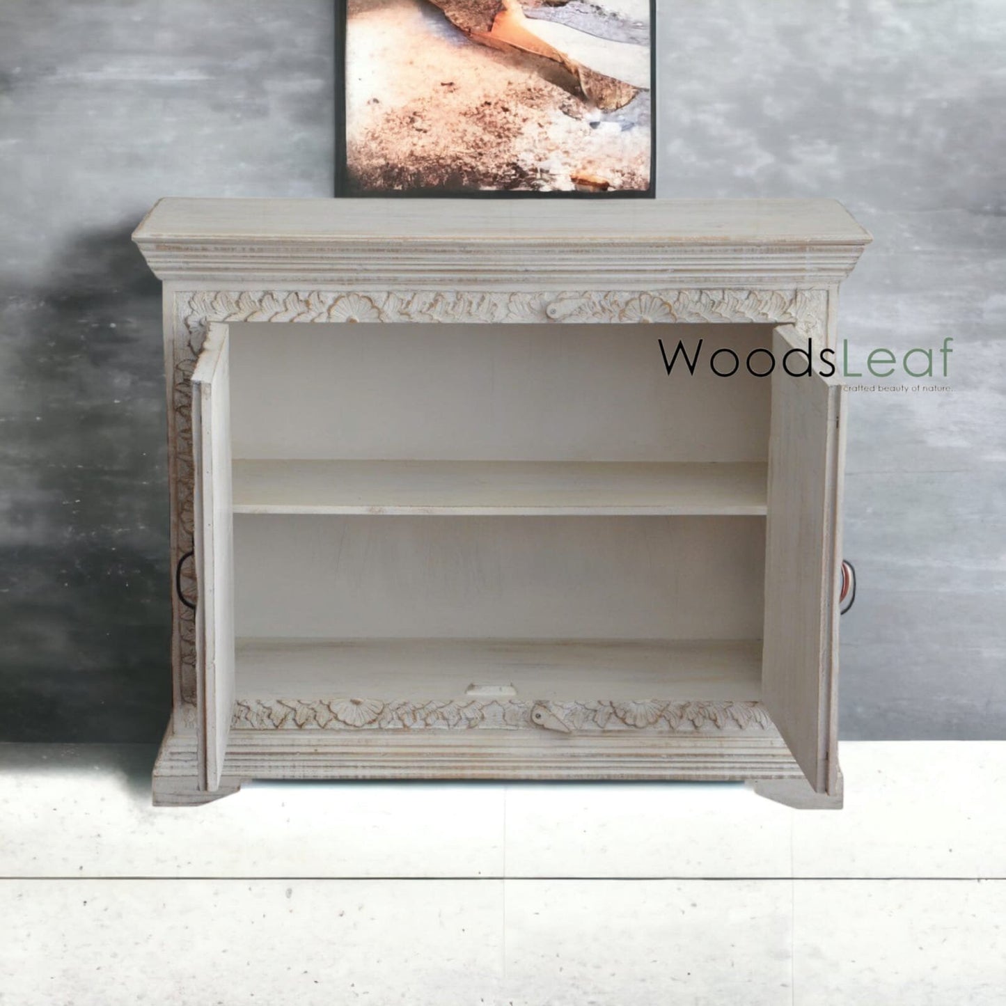 Nicholas Solid Wood Cabinet