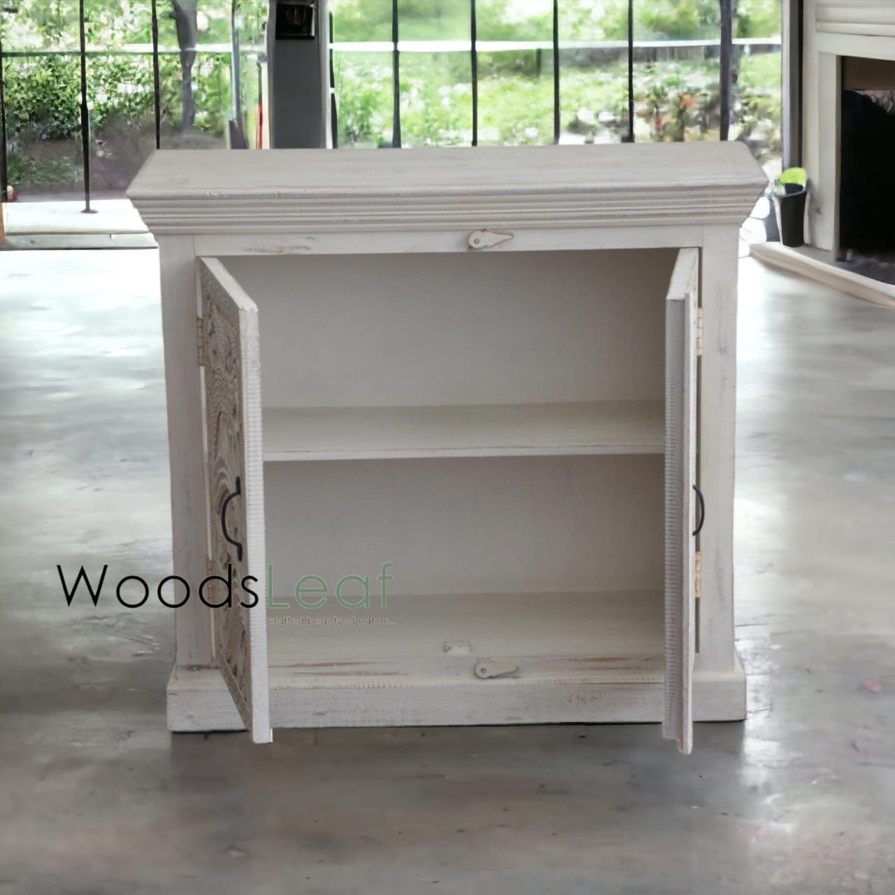 Matthias Solid Wood Cabinet