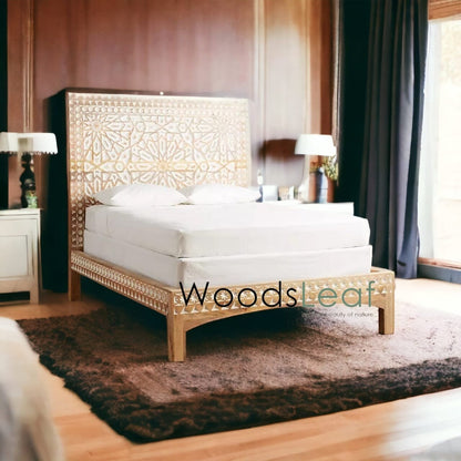 Daisy Solid Wood Bed