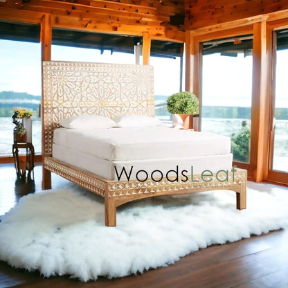 Daisy Solid Wood Bed