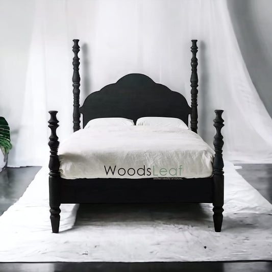 Jodie Solid Wood Bed