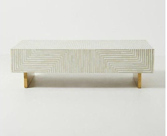 Alira Bone Inlay Coffee Table