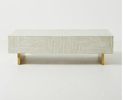 Alira Bone Inlay Coffee Table