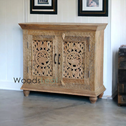 Julian Solid Wood Cabinet