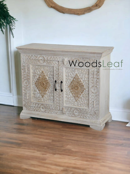 Nicholas Solid Wood Cabinet