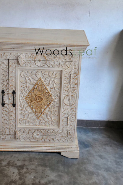 Nicholas Solid Wood Cabinet