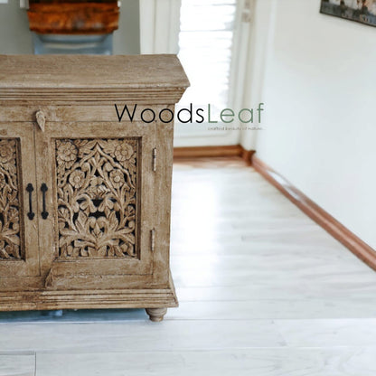 Stephen Solid Wood Cabinet