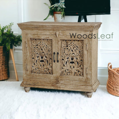 Stephen Solid Wood Cabinet