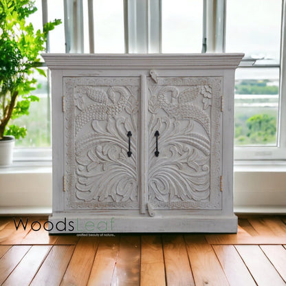 Matthias Solid Wood Cabinet