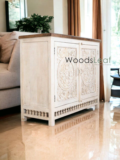 Jonathan Solid Wood Cabinet