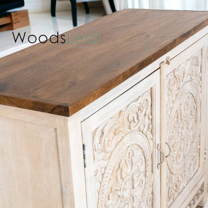 Jonathan Solid Wood Cabinet