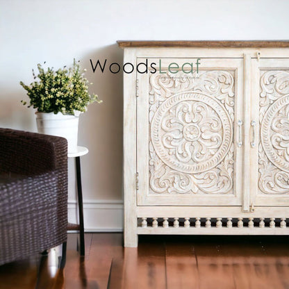 Jonathan Solid Wood Cabinet