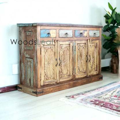 Loreda Solid Wood Cabinet