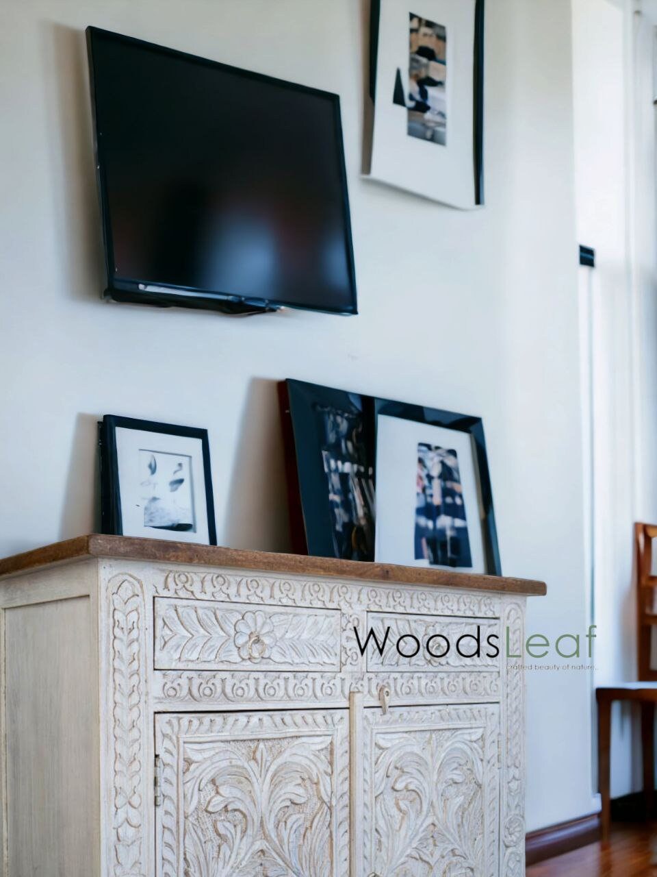 Lawrence Solid Wood Cabinet