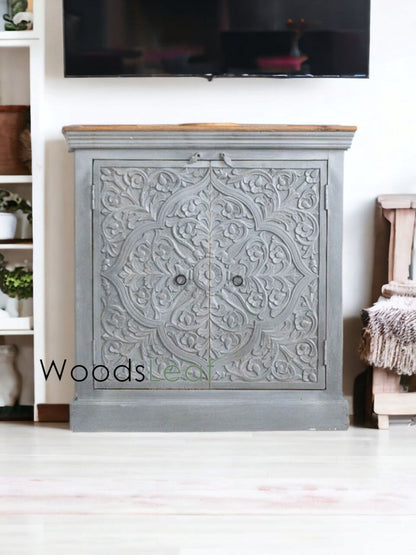 Jordan Solid Wood Cabinet