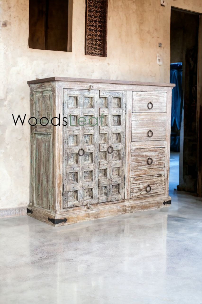 Paul Solid Wood Cabinet