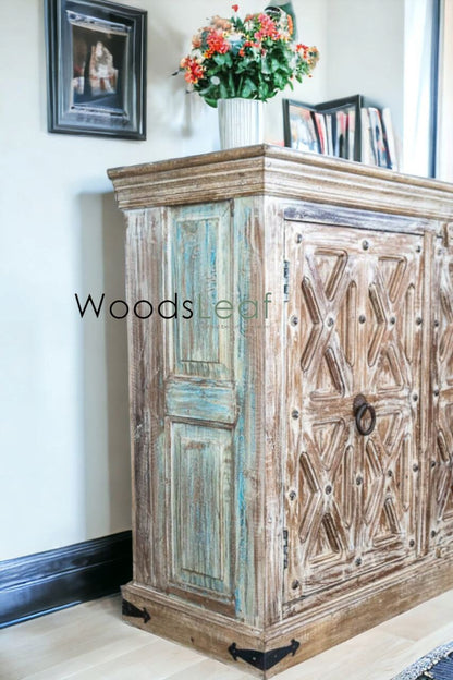 Adam Solid Wood Cabinet