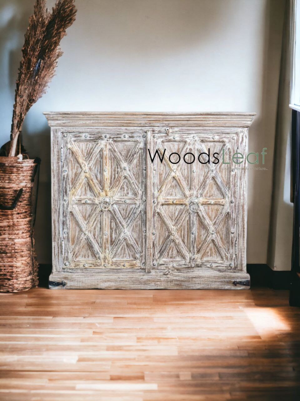 Adam Solid Wood Cabinet