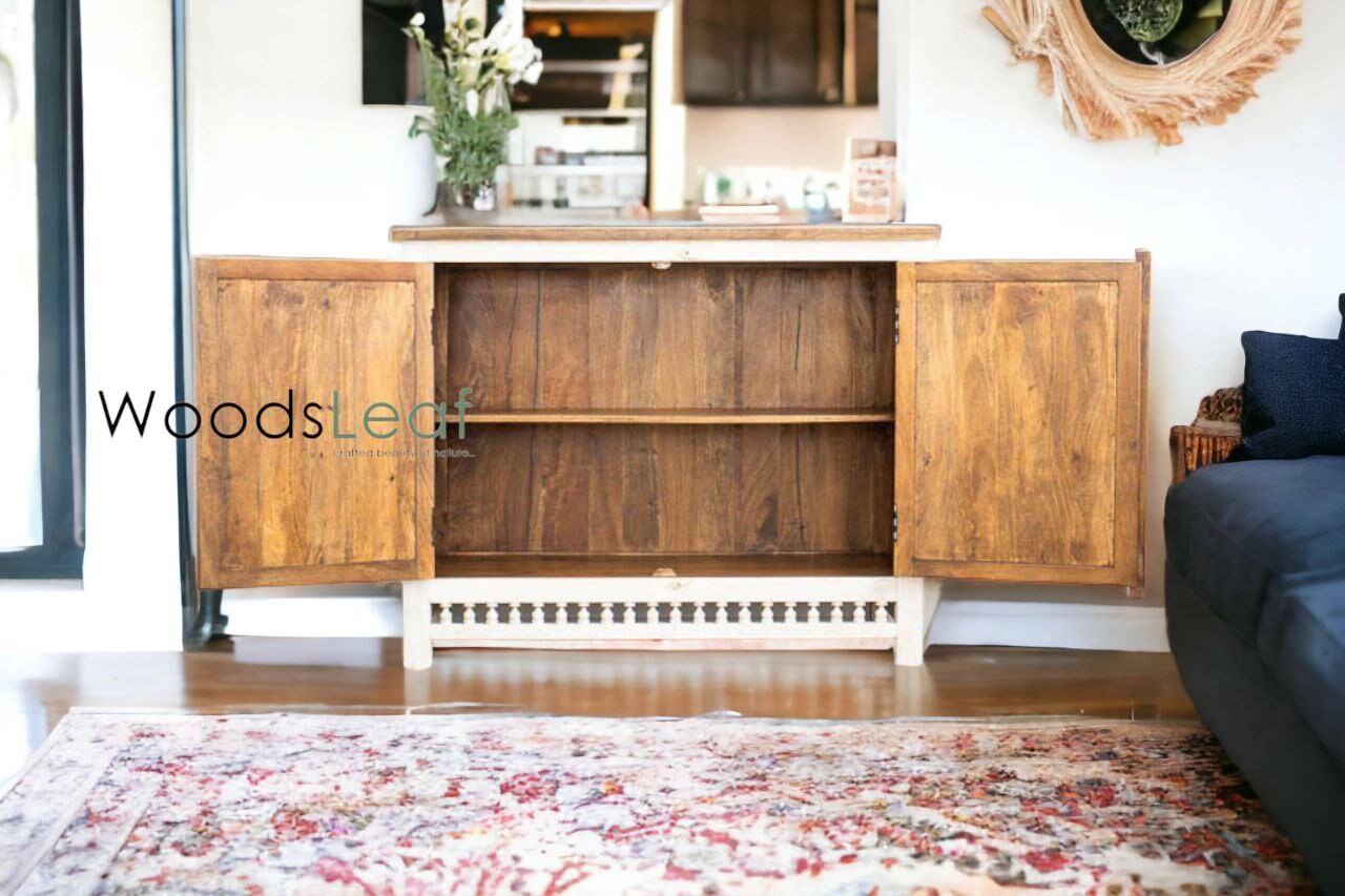 Jonathan Solid Wood Cabinet