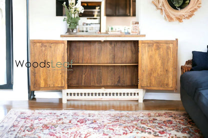 Jonathan Solid Wood Cabinet