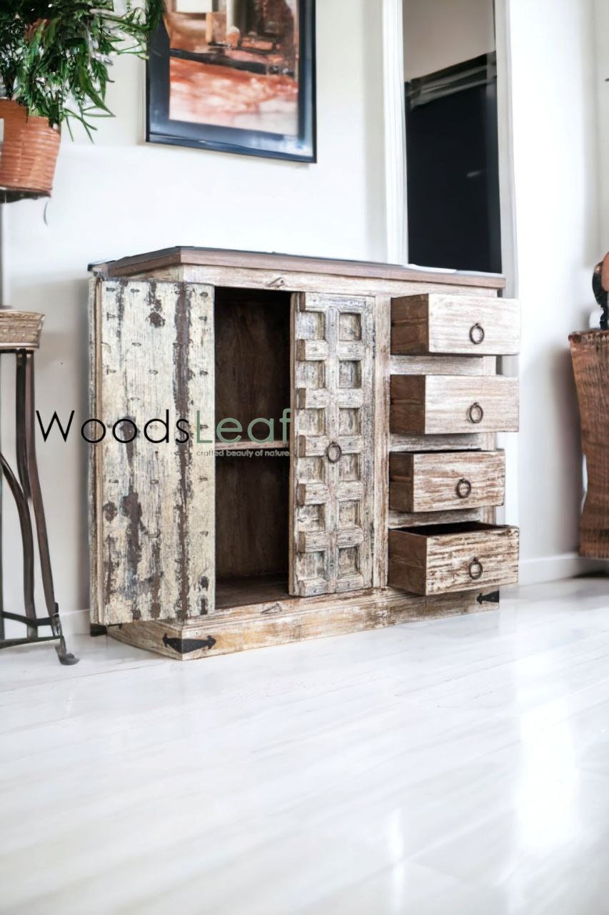 Paul Solid Wood Cabinet